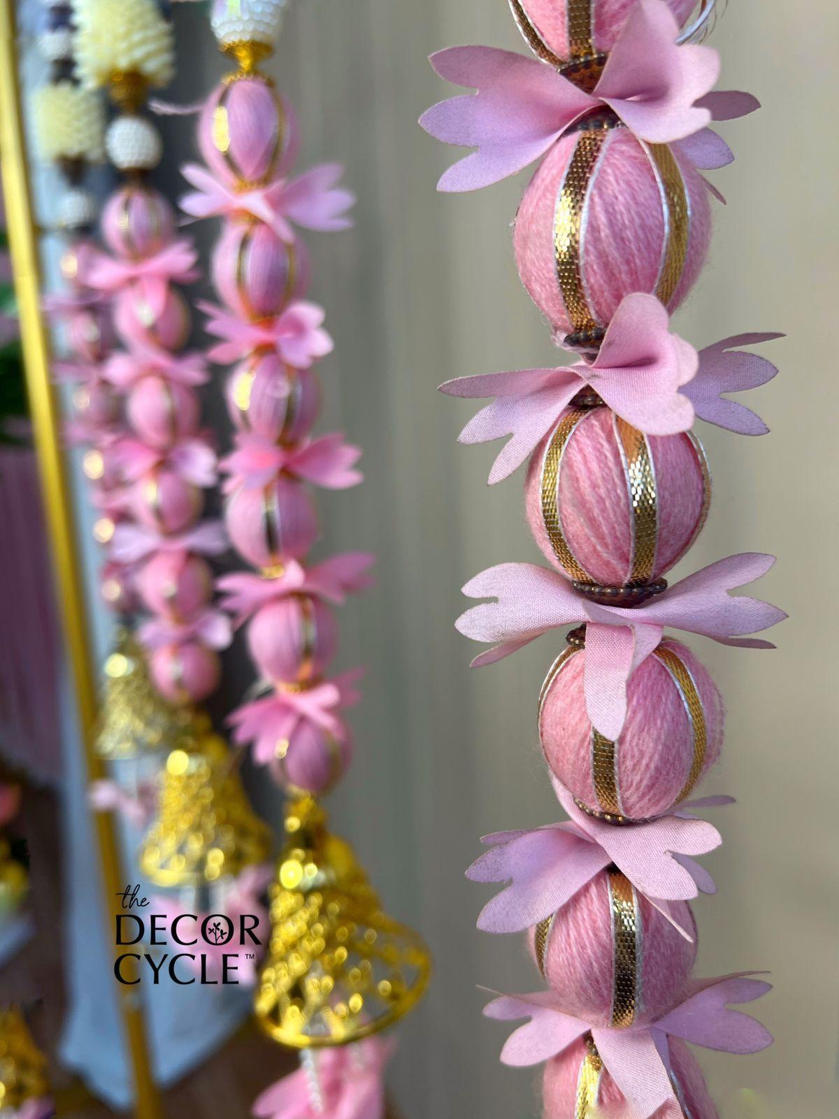 Pink and Golden Tassels - The Decor Cycle