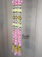 Pink and Golden Tassels - The Decor Cycle