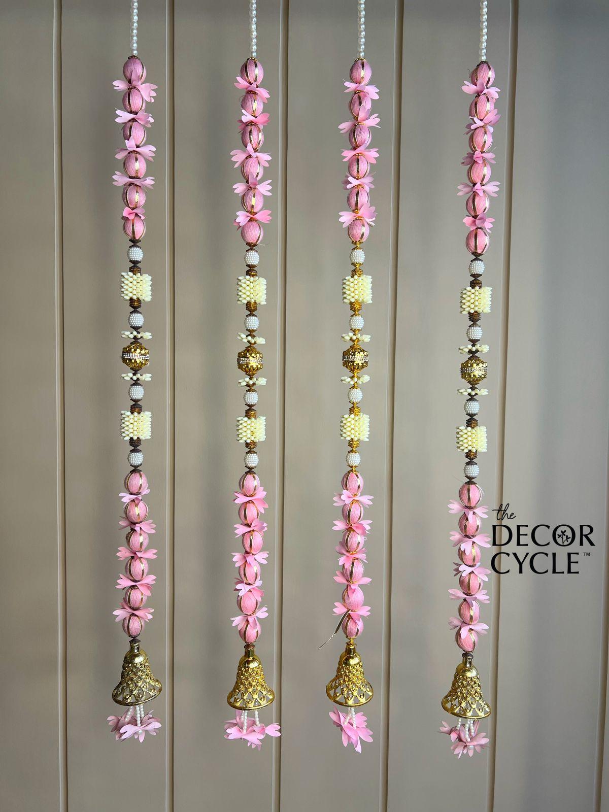Pink and Golden Tassels - The Decor Cycle