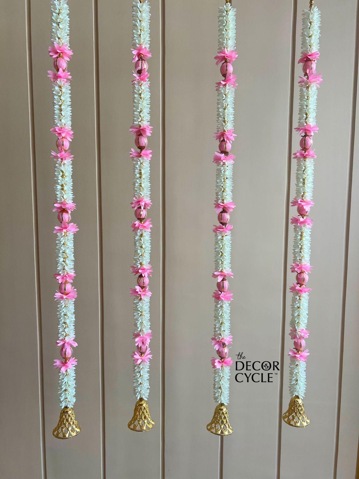 White and Pink Tassels - The Decor Cycle