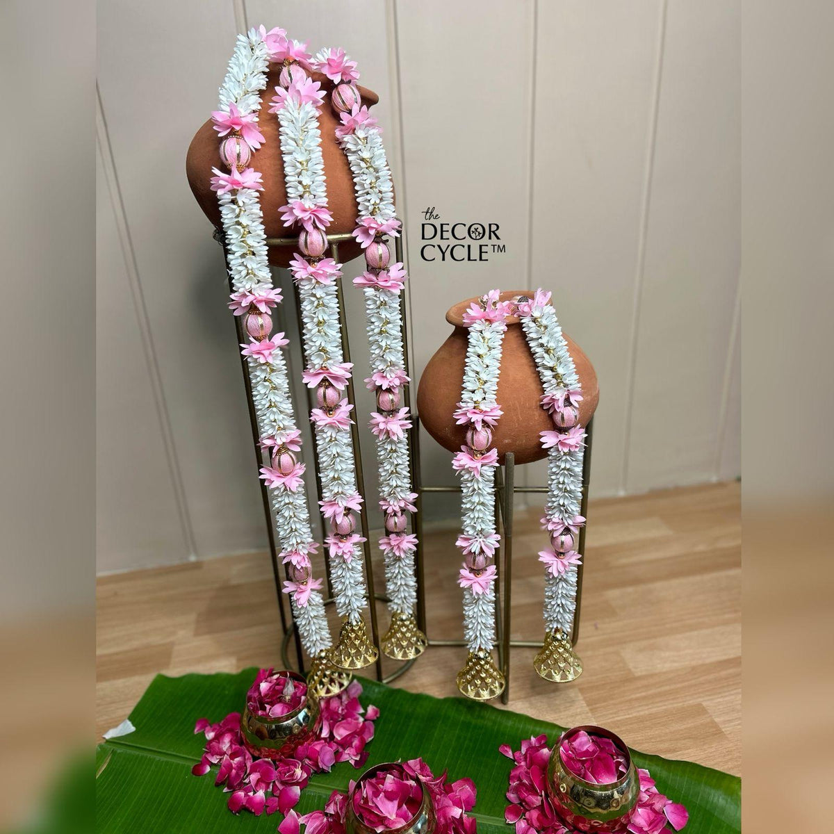 White and Pink Tassels - The Decor Cycle