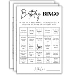 Birthday Bingo Cards - The Decor Cycle