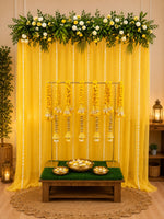 Rectangle and Pooja Backdrop Combo