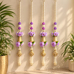 Lavender Rose & Pearl Hanging