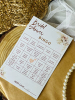 Bridal Shower Bingo - The Decor Cycle
