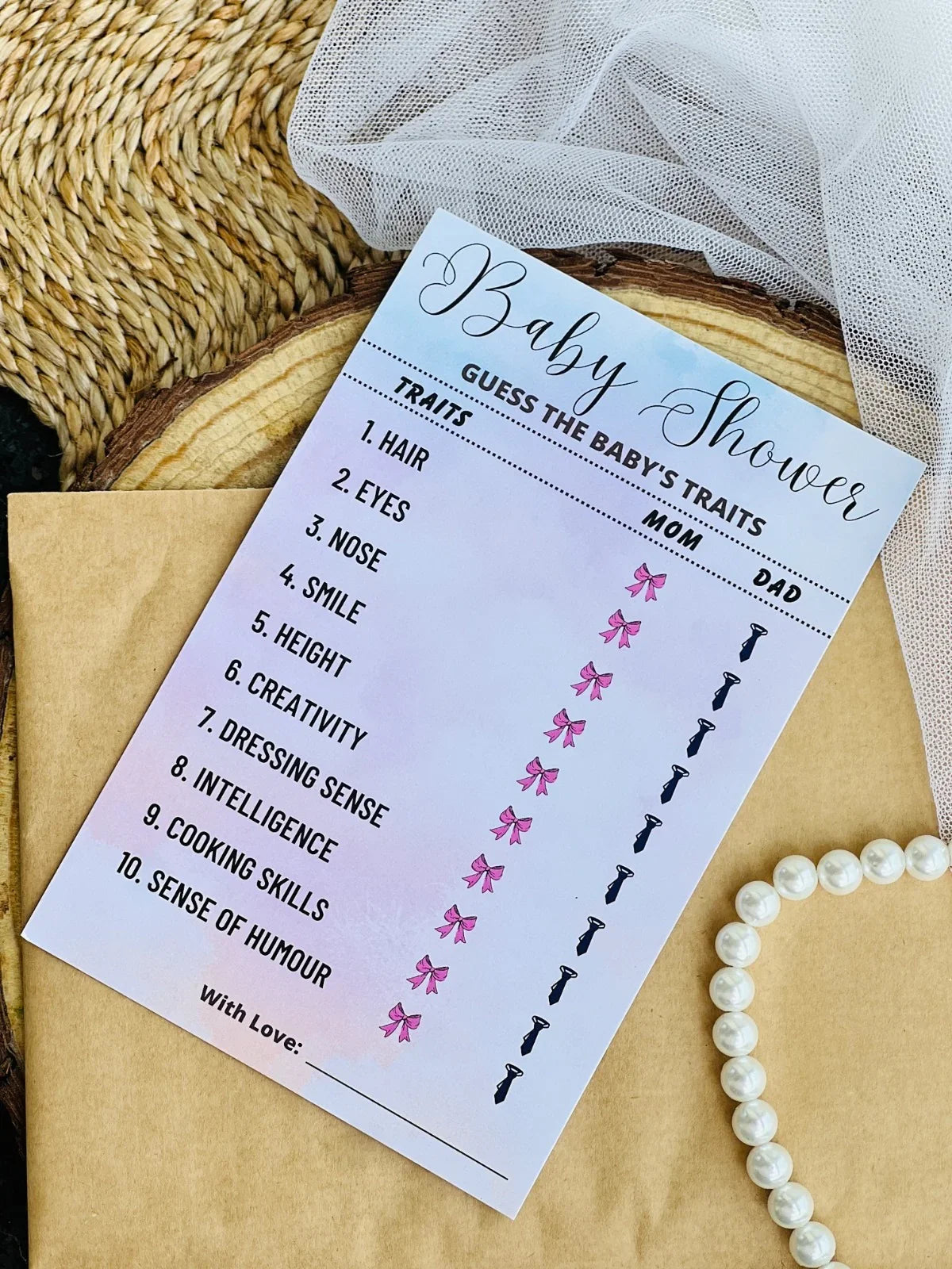 Baby Traits Card games - The Decor Cycle