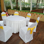 Satin Chair Bows - The Decor Cycle