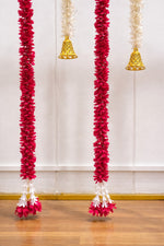 Pink and White Tassels Combo