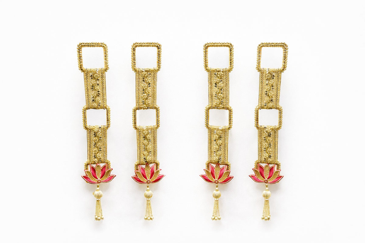 Golden Lotus Tassels