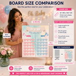 What will it be, Girl or Boy? Board (Hearts)