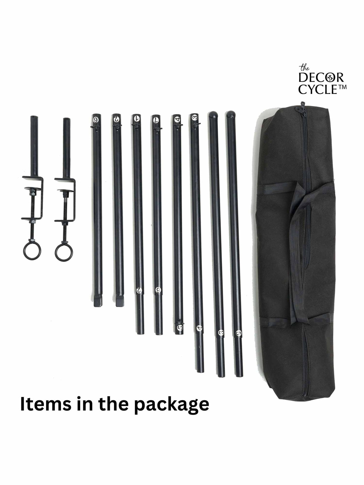 Table Stand (Black) - The Decor Cycle