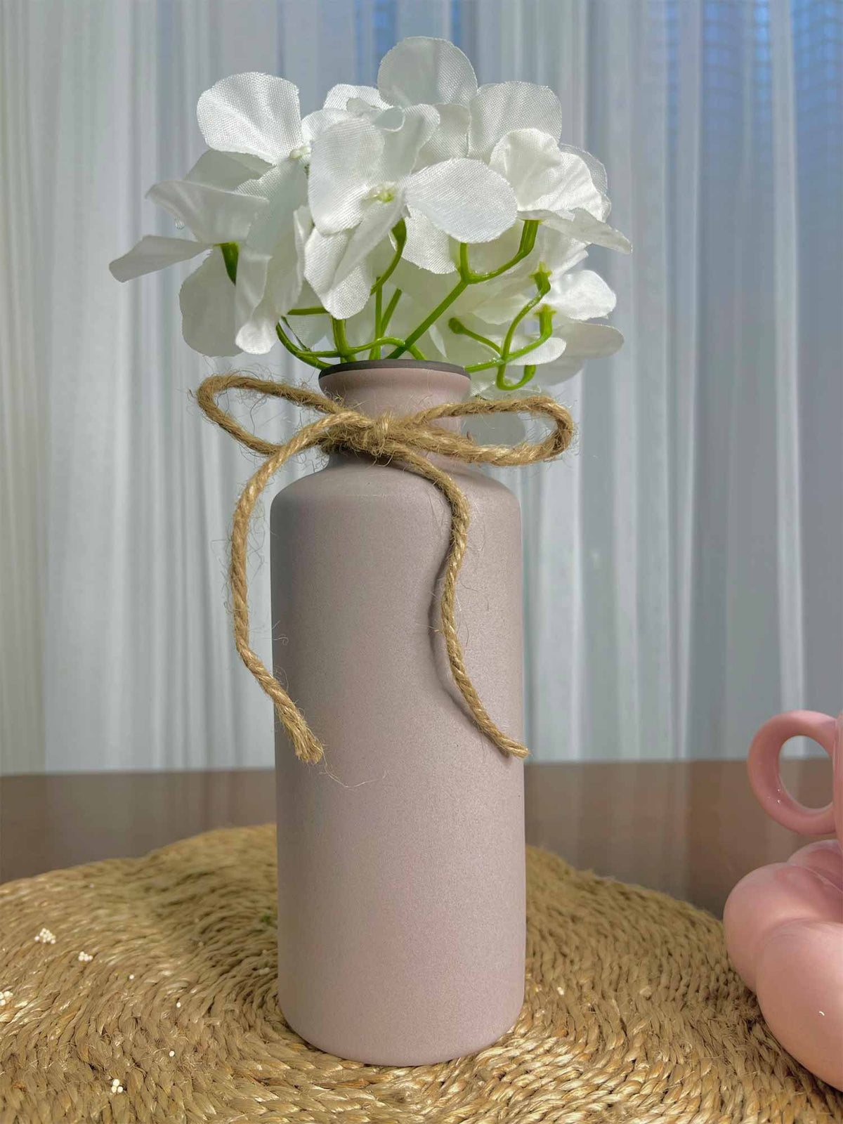 Roman Bottle Vase Mauve (Medium) - The Decor Cycle