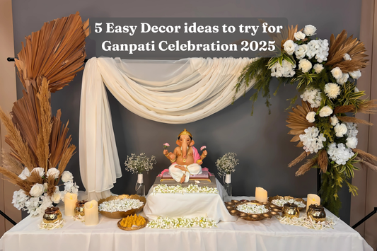 5 Easy & Elegant Ganesh Chaturthi Setup Ideas for 2025 Using Our Bestselling Decor Products