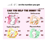 Housie/Tambola/Bingo Tickets Bunny Theme - The Decor Cycle
