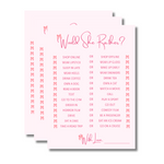 Would She Rather Cards (Bow Theme) - The Decor Cycle