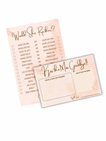 Bridal Shower Combo Cards - The Decor Cycle