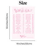 Would She Rather Cards (Bow Theme) - The Decor Cycle