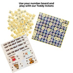 Housie/Tambola/Bingo Tickets Teddy Theme - The Decor Cycle