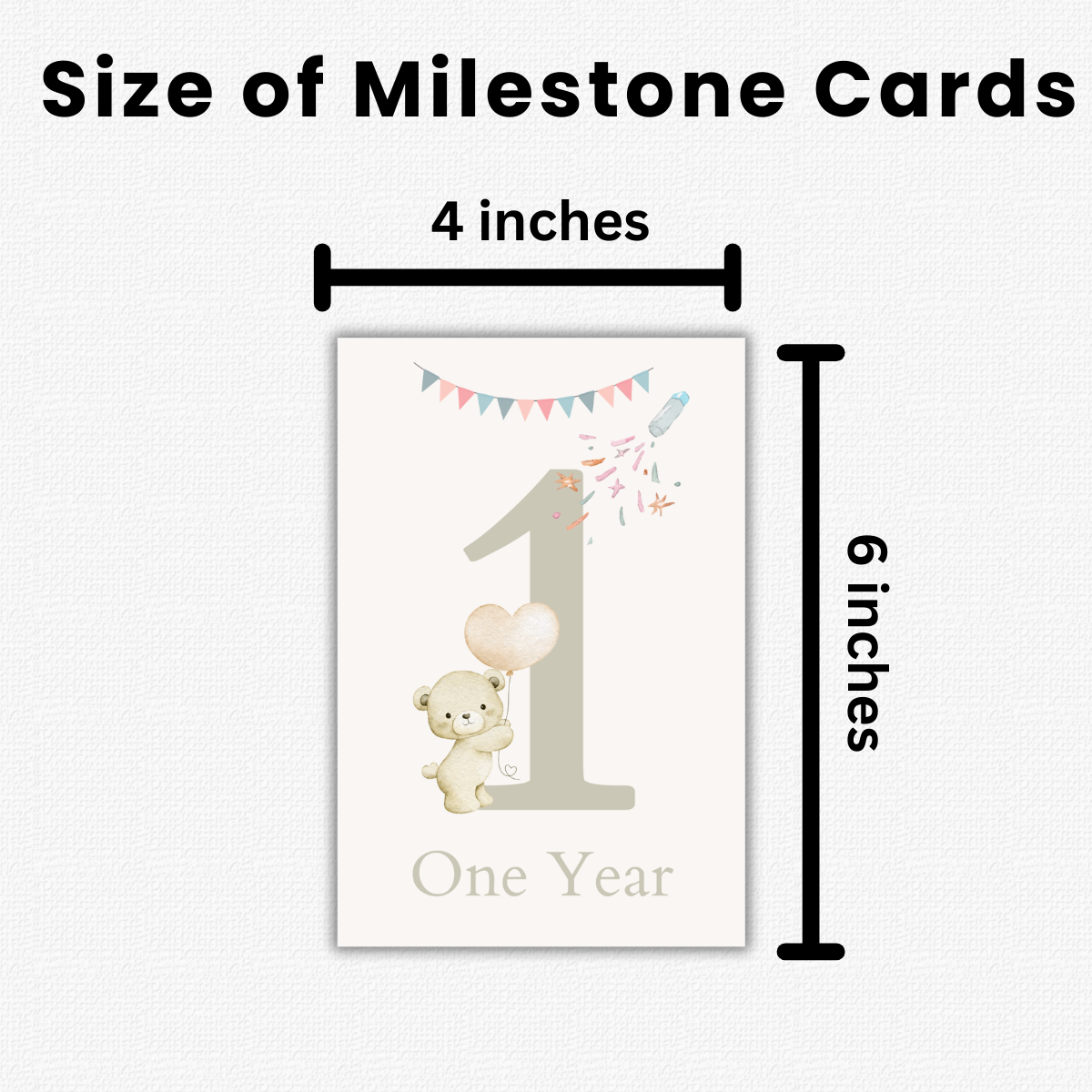Baby Milestone Cards (Boho)