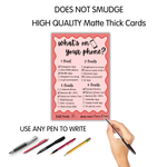 What's in your Phone