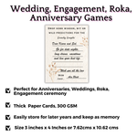 Wisdom, Wit or Prediction Cards for the Couple (Boho Theme)