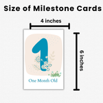 Baby Milestone Cards (Abstract)