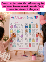 Color the Baby's Outfit Board