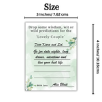 Wisdom, Wit or Prediction Cards for the Couple (Floral Theme)