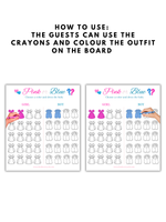 Color the Baby's Outfit Board