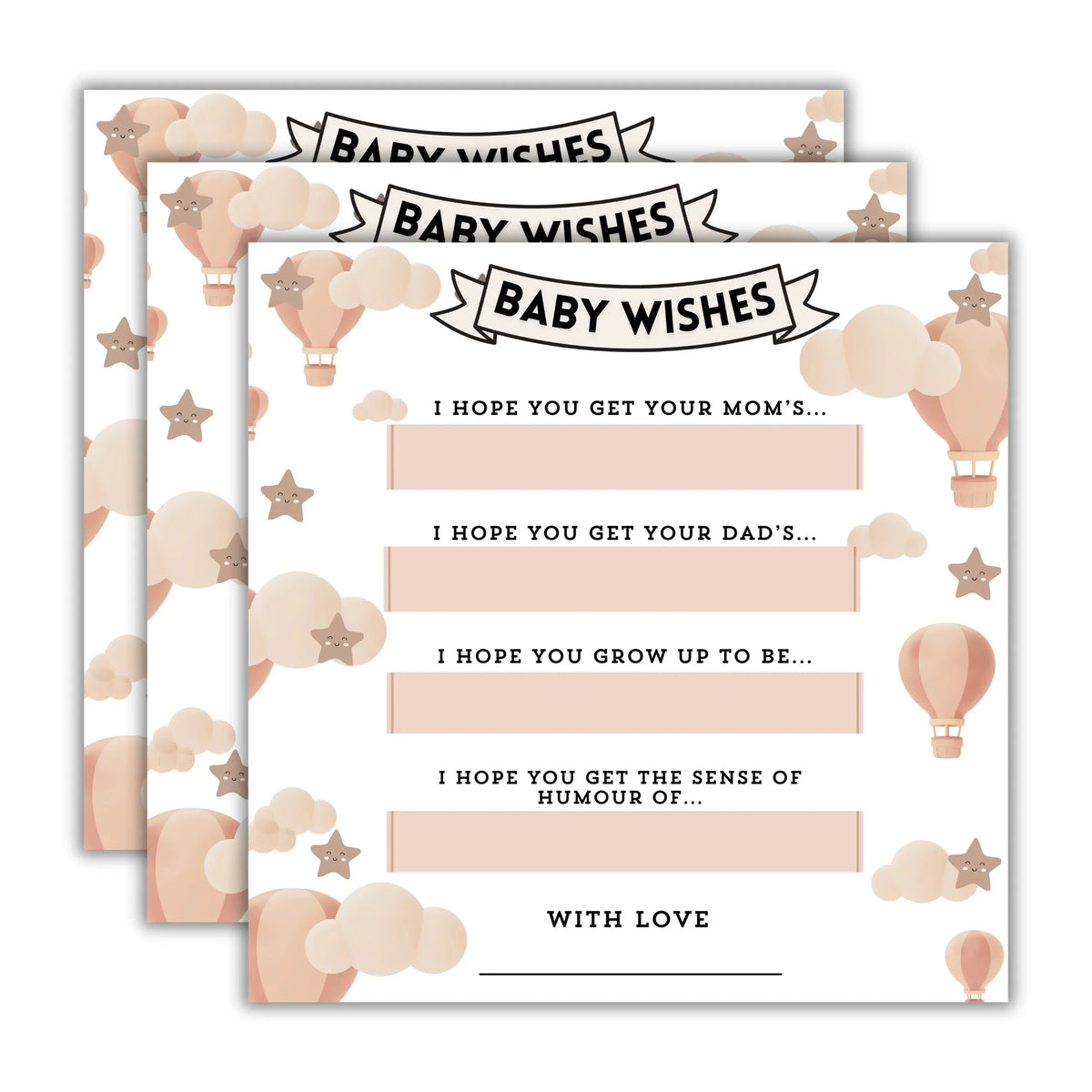 Baby Wishes Cards - The Decor Cycle