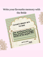 Favorite Memories with Bride - The Decor Cycle