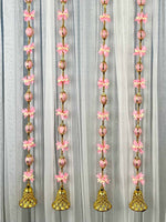 Pink, White & Gold Tassels - The Decor Cycle