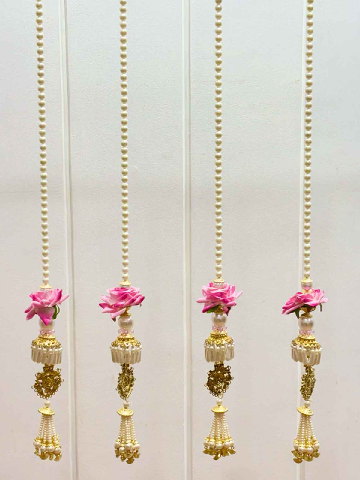 Pearl and Rose Tassels