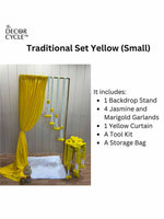 Traditional Set Yellow (Small) - The Decor Cycle