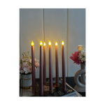 Rose Gold Tapered Candles