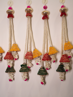 Pearl and Cone Tassels