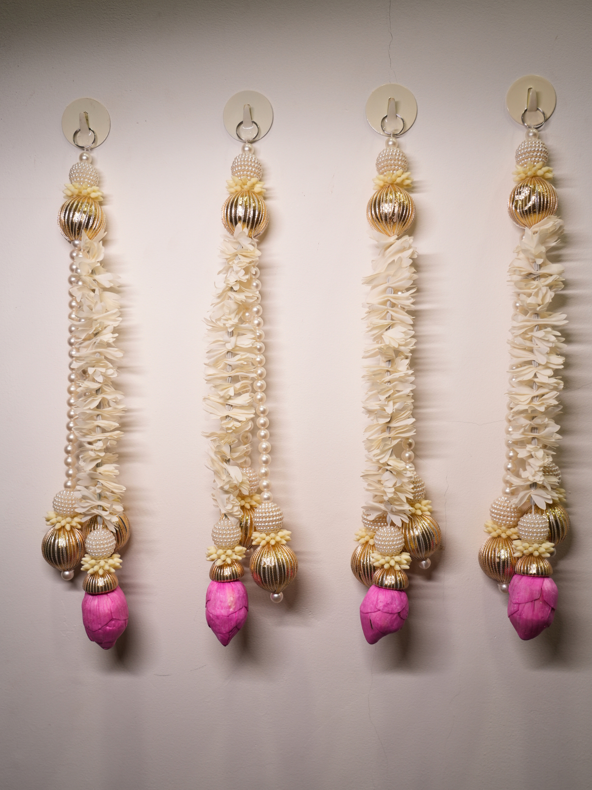 Pearl and Lotus Tassels