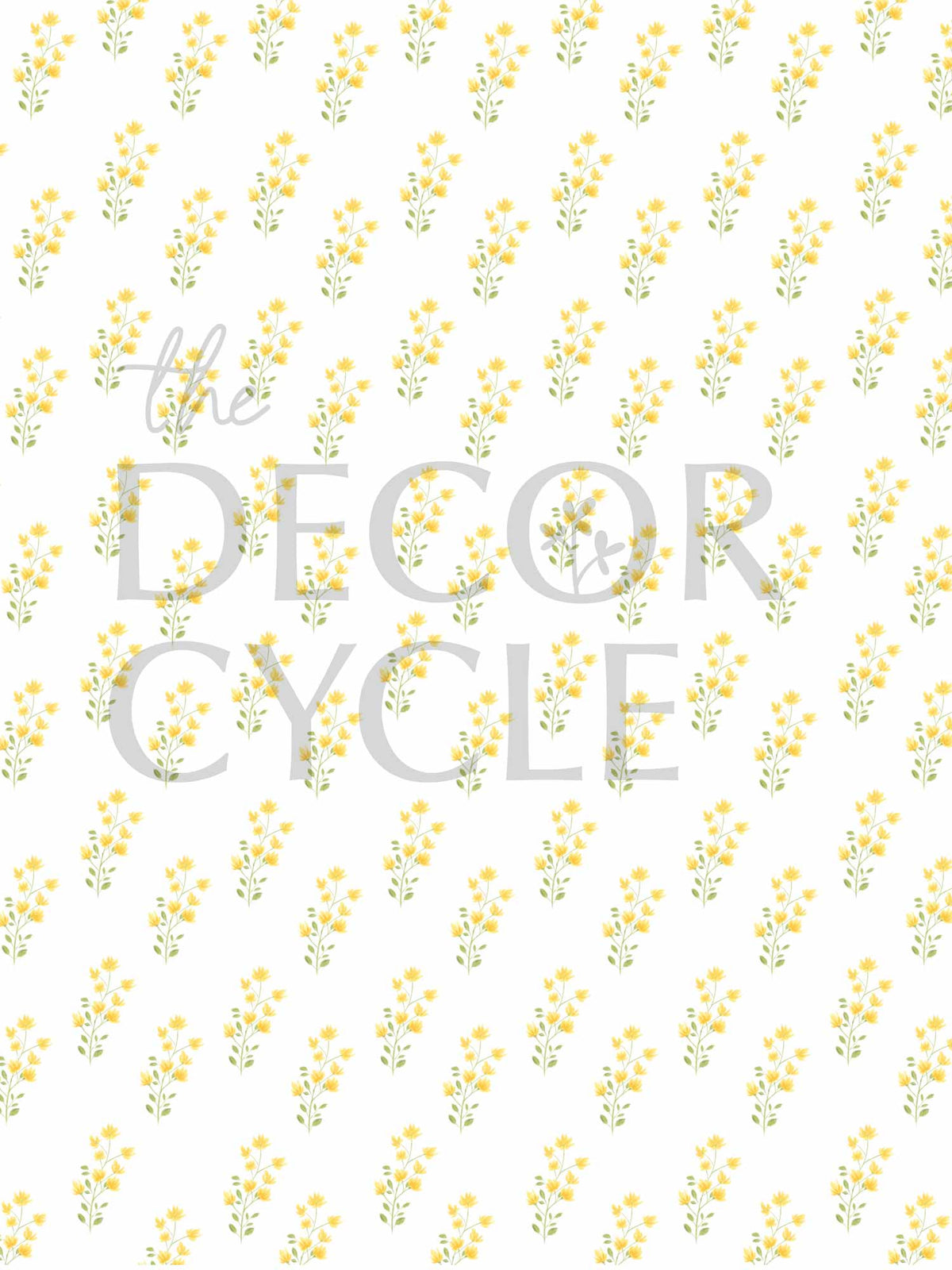 Floral Floor Covering - The Decor Cycle