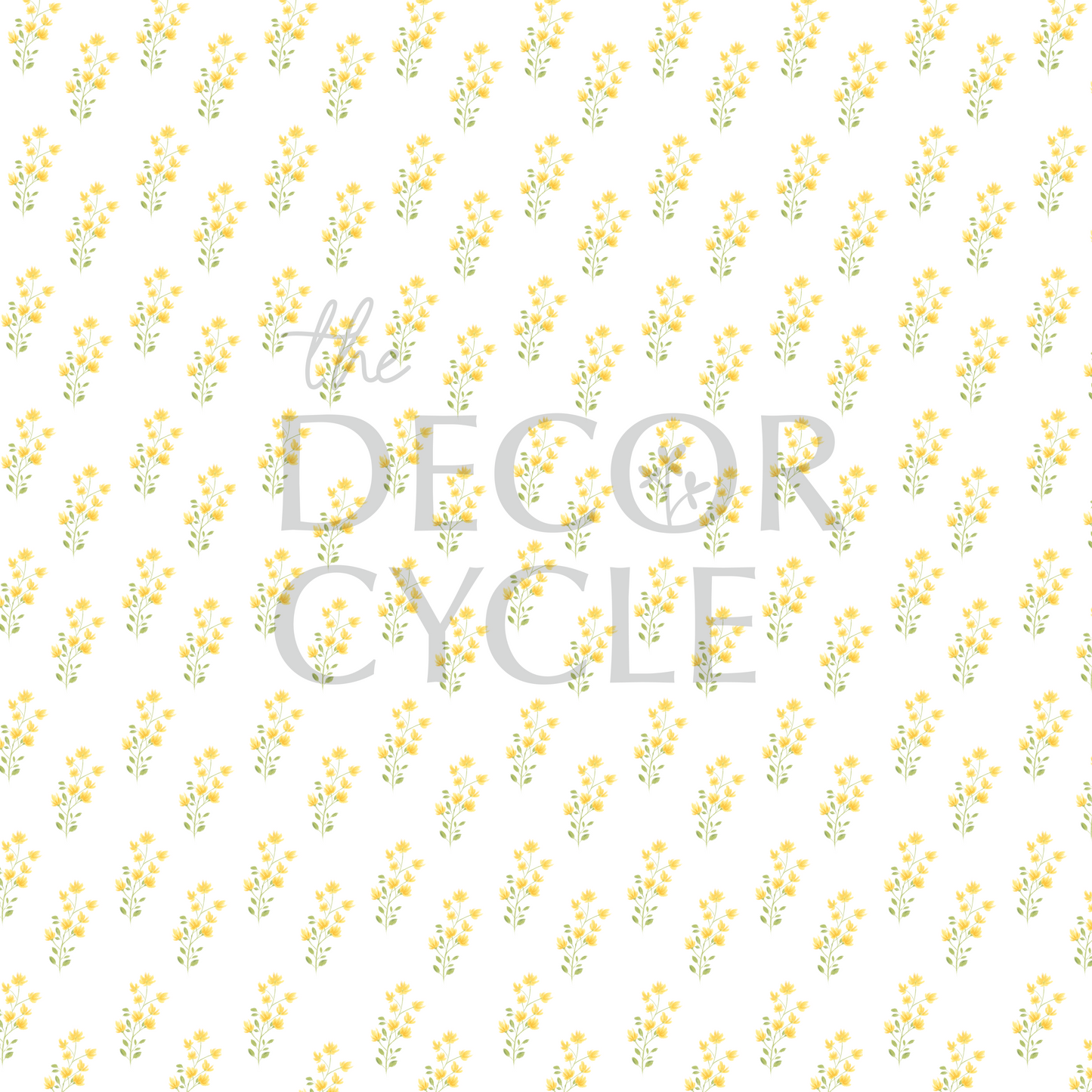 Floral Floor Covering - The Decor Cycle