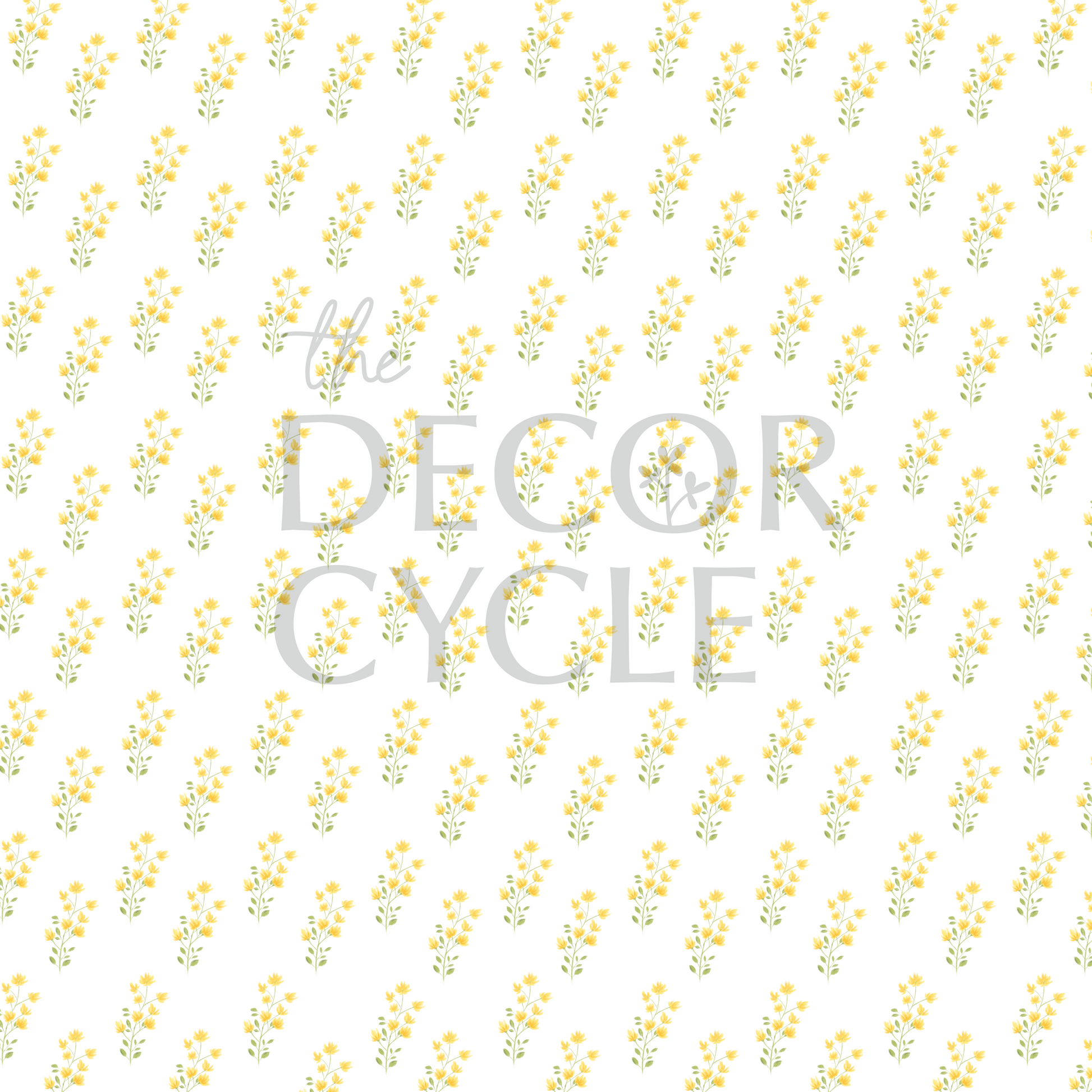 Floral Floor Covering - The Decor Cycle