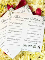 Advice and wishes for the couple to make your Wedding - The Decor Cycle
