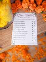 Guess Who Mr. or Mrs Cards