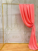Peach Drape - The Decor Cycle