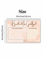 Kiss the Miss Goodbye Cards - The Decor Cycle