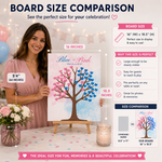 Blue or Pink Tree Board