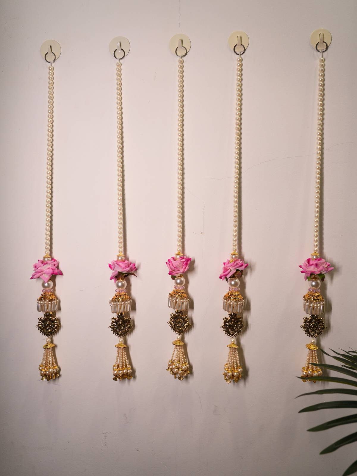 Pearl and Rose Tassels