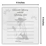 Favorite Memory with the Birthday Girl Cards