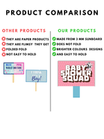 Baby Shower Photo Props
