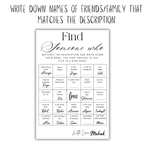 Find Someone Who Cards