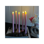 Pink Tapered Candles